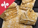 Handtücher und Bademäntel